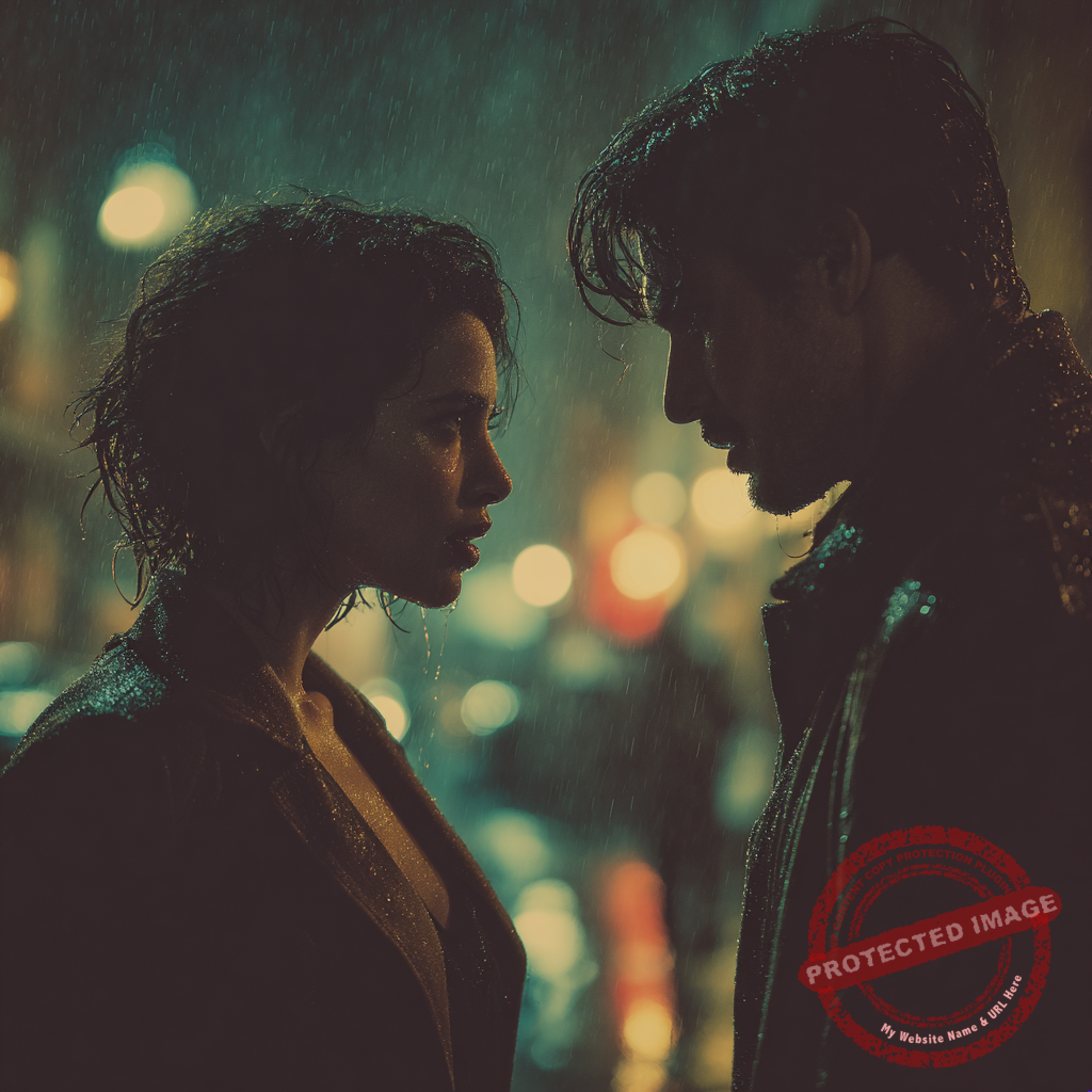 Dangerous Temptation in the Midnight Rain